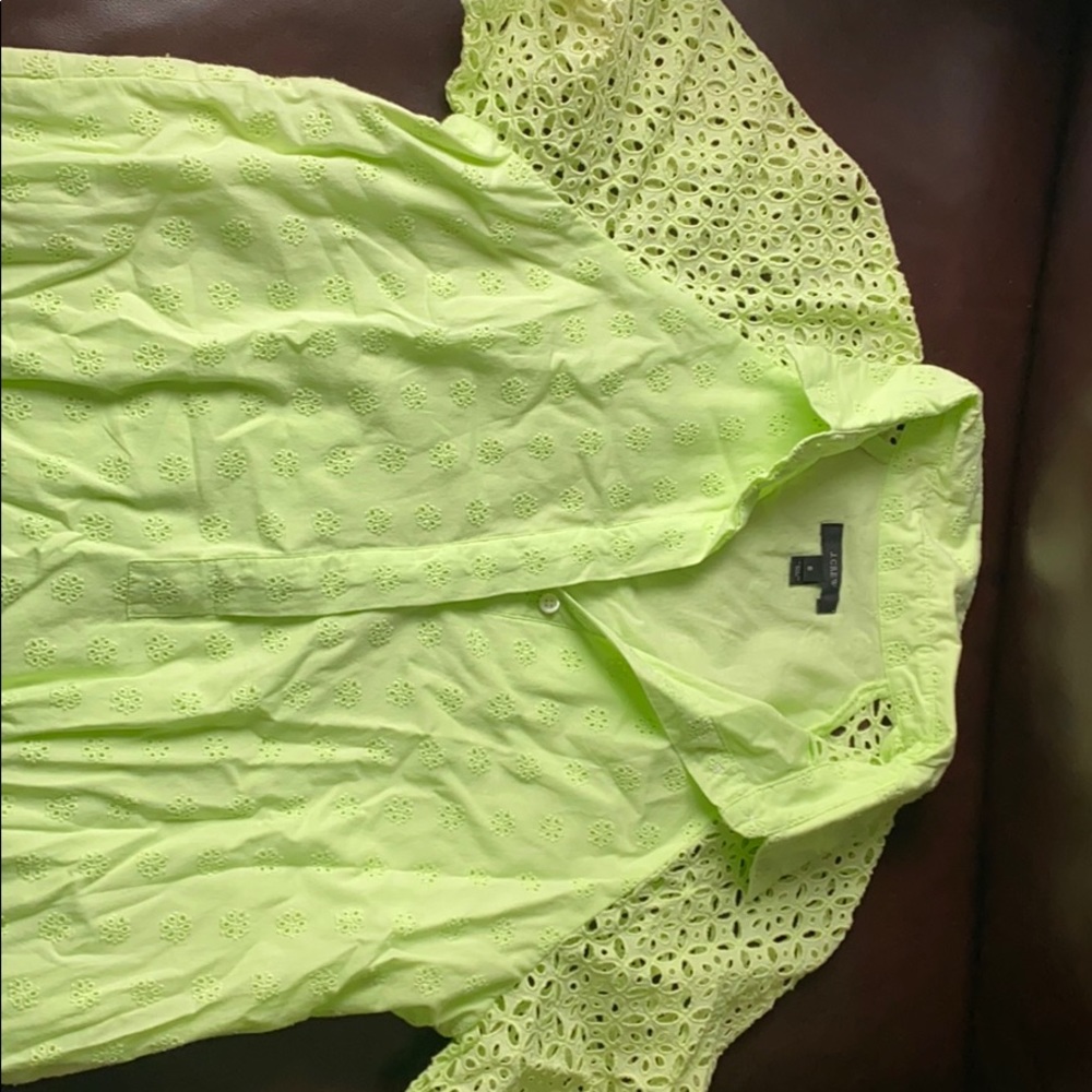 JCrew Brand New eyelet dress